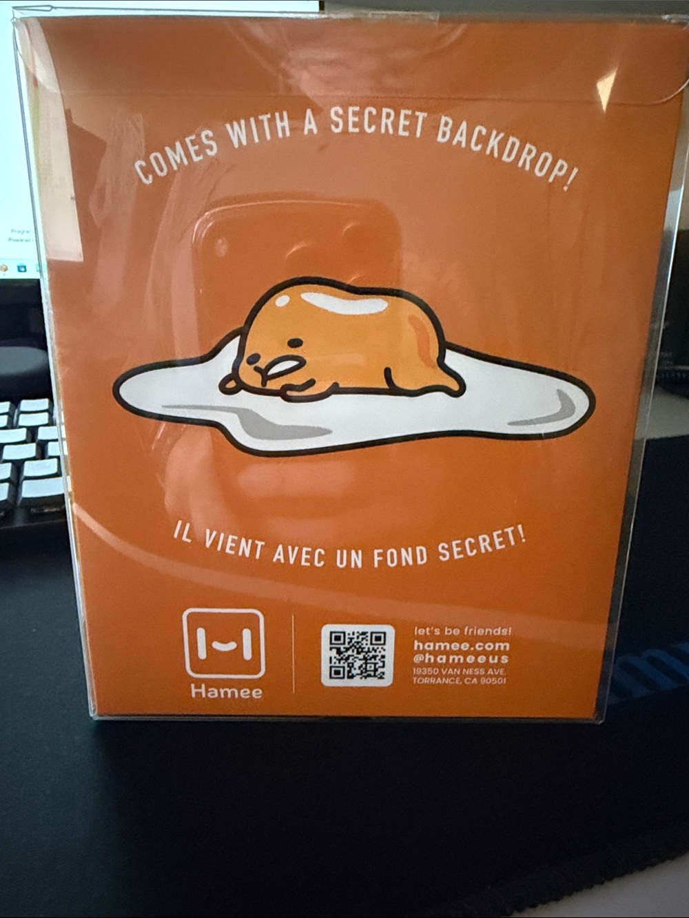 NEW Hamee Sanrio Gudetama Squishy SquiSHU Buddy - Picture 2 of 2